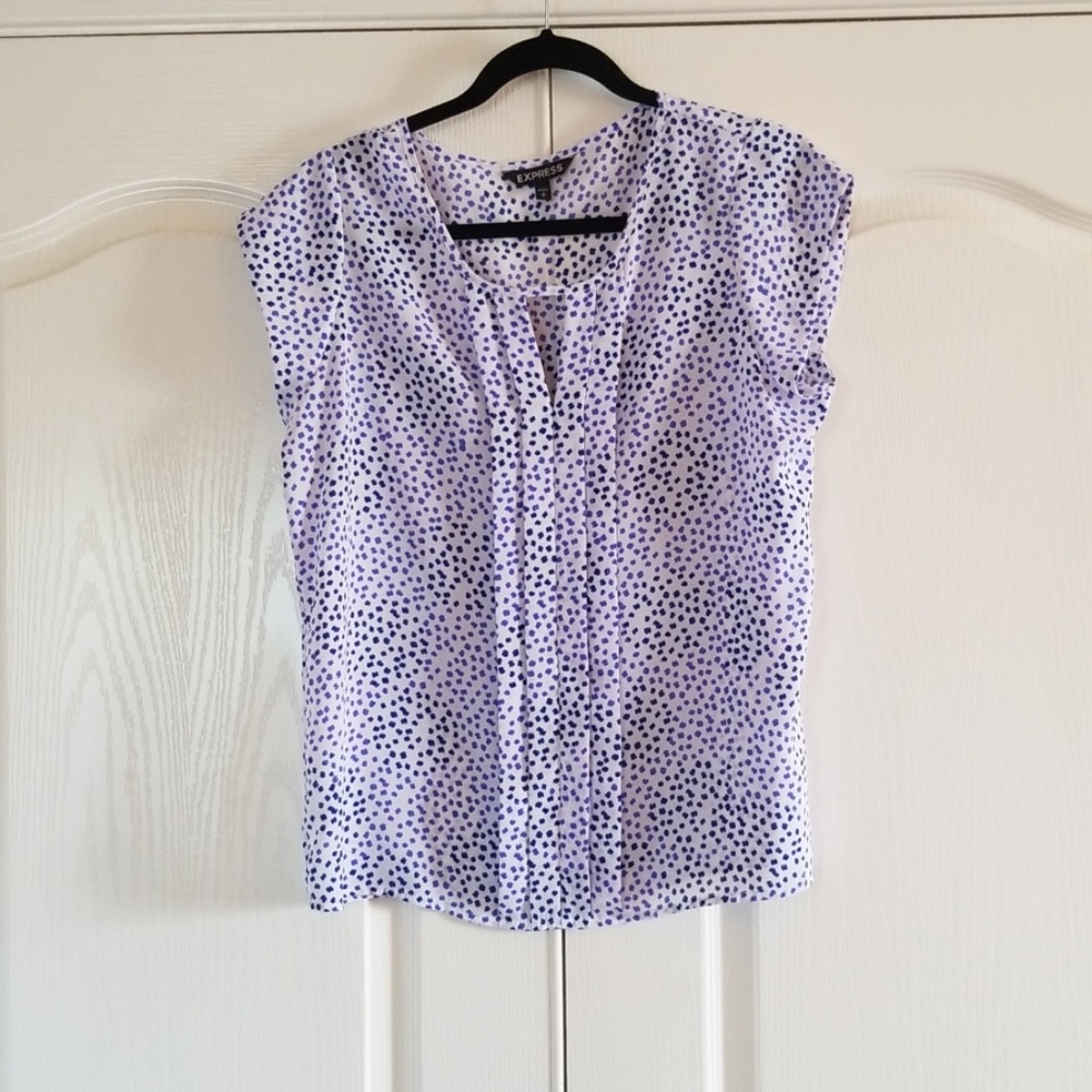 Express sleeveless blouse
